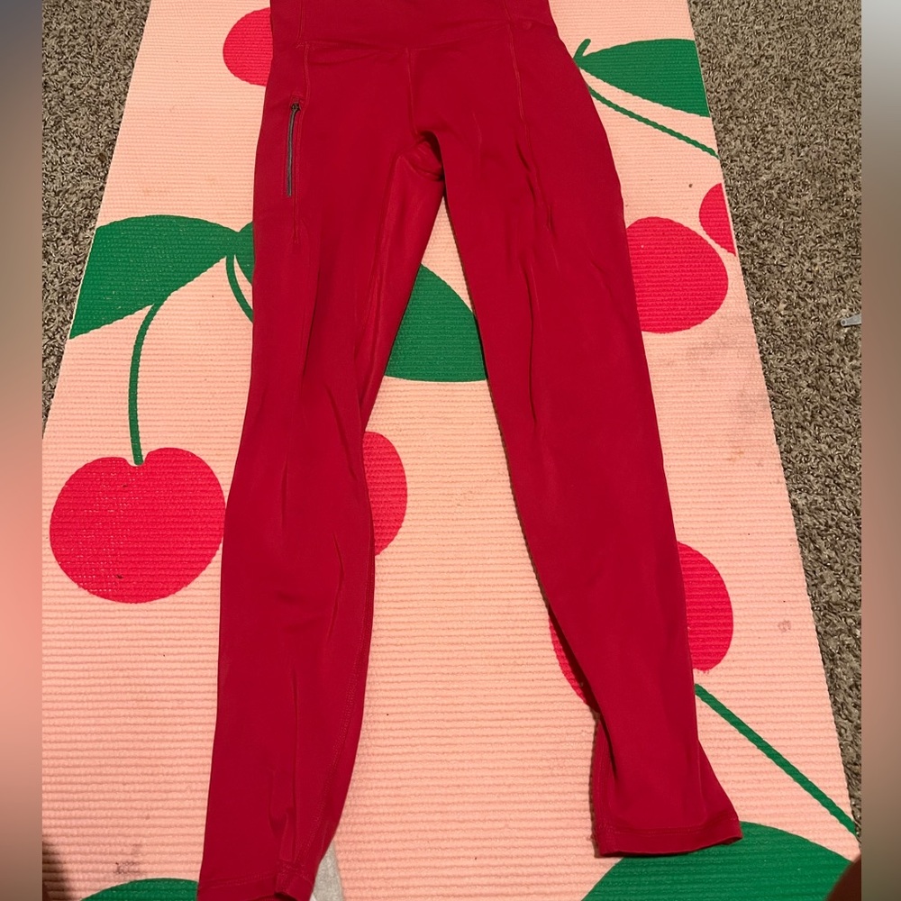 Pink Leggings with Pockets